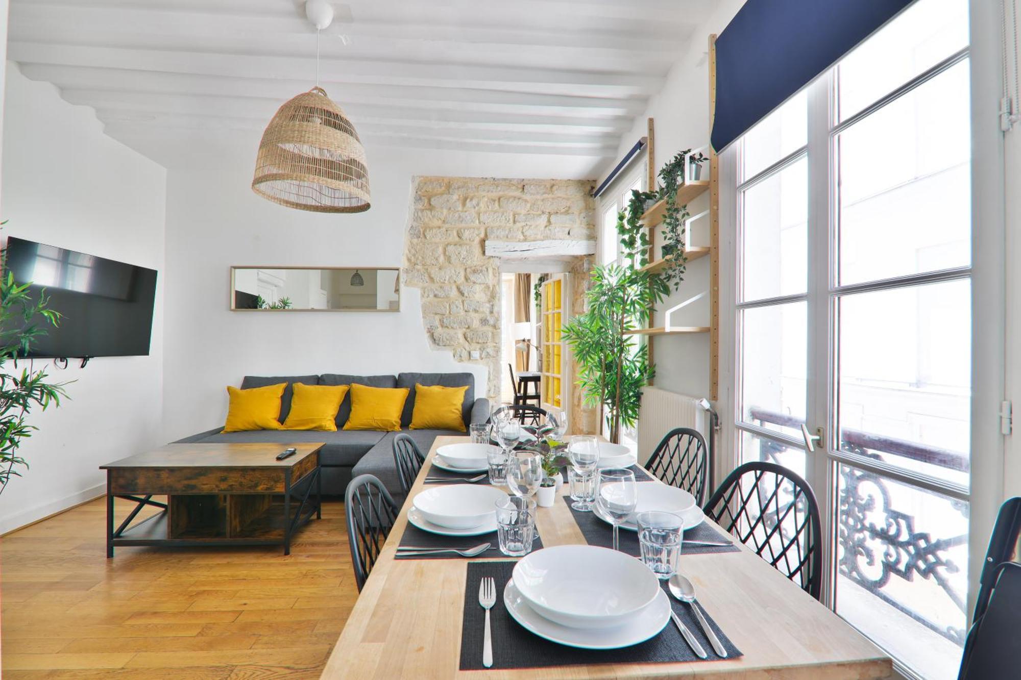 Appartement Quartier Le Marais 4 Paris Exteriör bild